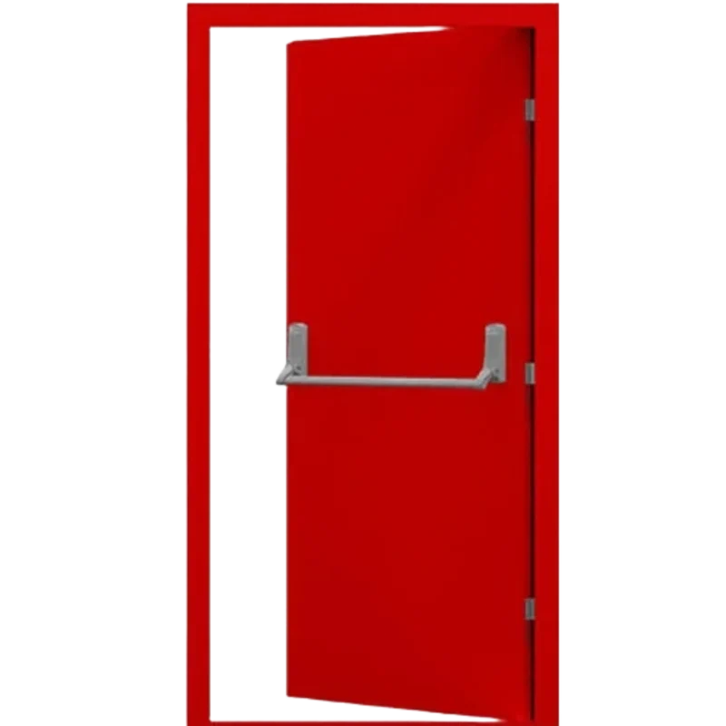 საევაკუაციო კარი RAL 3020 Fireproof door